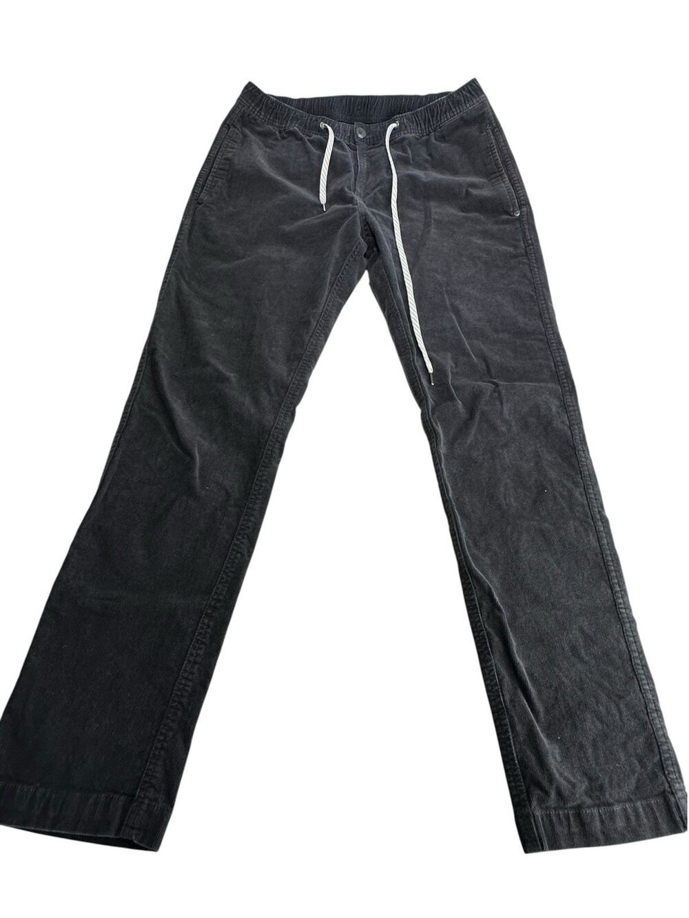 Vuori Optimist Corduroy Pants Mens Size M Blue Drawstring Elastic Waist